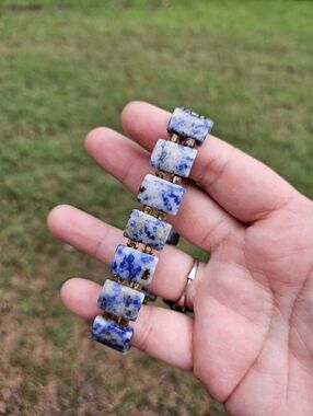 sodalite bangle